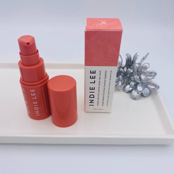 Indie Lee Restorative Eye Cream, youthful, seaweed, NEW - Full Size 0.5 oz 15 ml - Picture 2 of 11